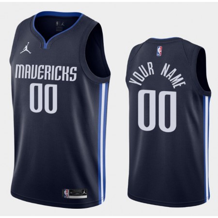 Herren NBA Dallas Mavericks Trikot Benutzerdefinierte Jordan Brand 2020-2021 Statement Edition Swingman
